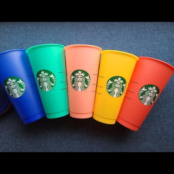 Starbucks color changing cups. Lmtd edition, rare! - Picture 5 of 7